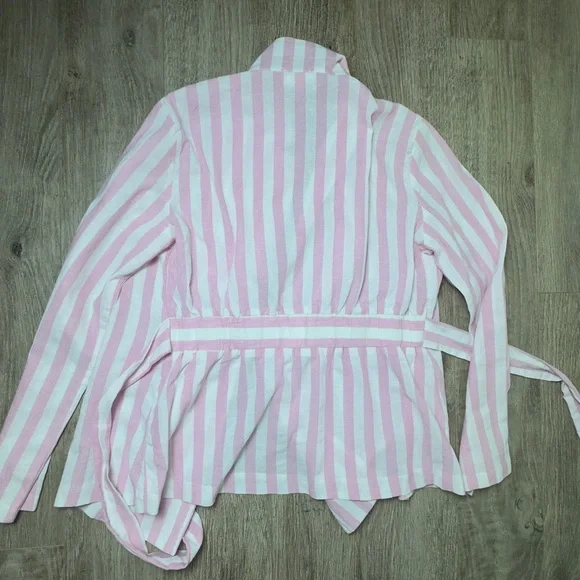 Have Pink and White Striped Blazer - Picture 6 of 8